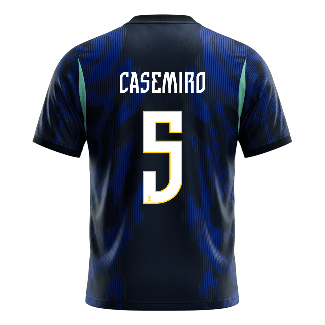CASEMIRO #5 Brasil Fora Copa do Mundo Camisa 2026 Marinha