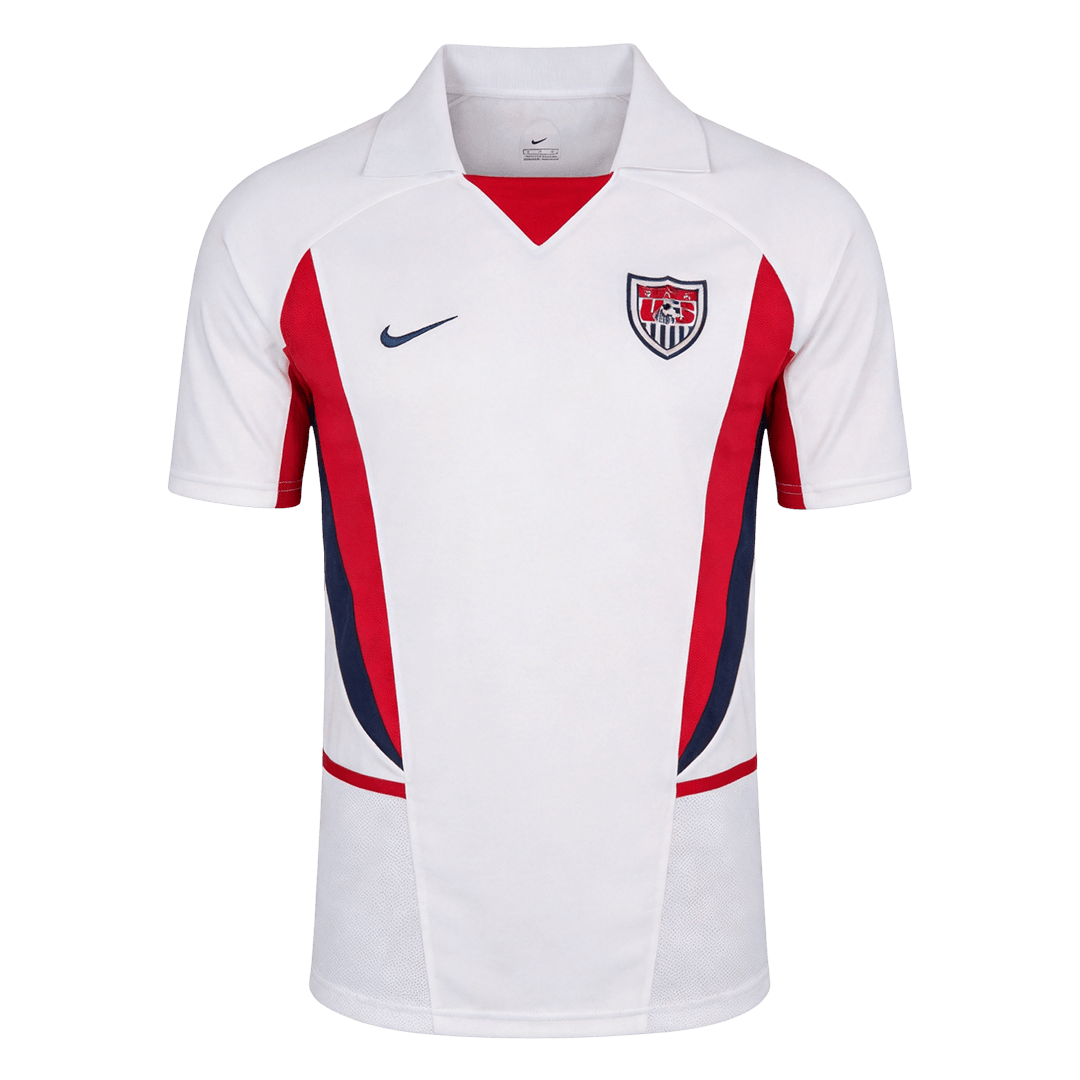 Retrô EUA Casa Camisa 2002 Branco