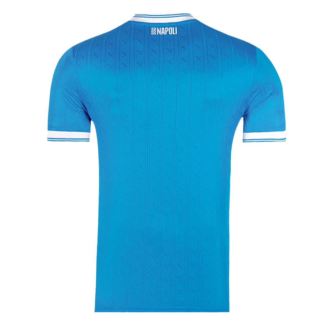 Jogador Napoli Casa Futebol Camisas 2025/26 Azul