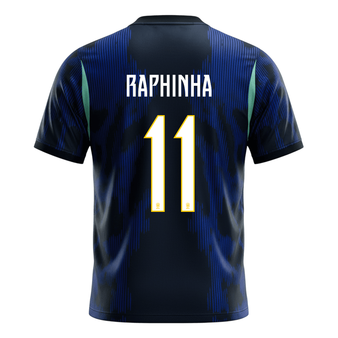 RAPHINHA #11 Brasil Fora Copa do Mundo Camisa 2026 Marinha