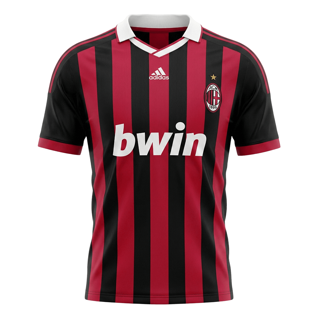 Retrô AC Milan Casa Camisa 2009/10 camisola de futebol 2025/26
