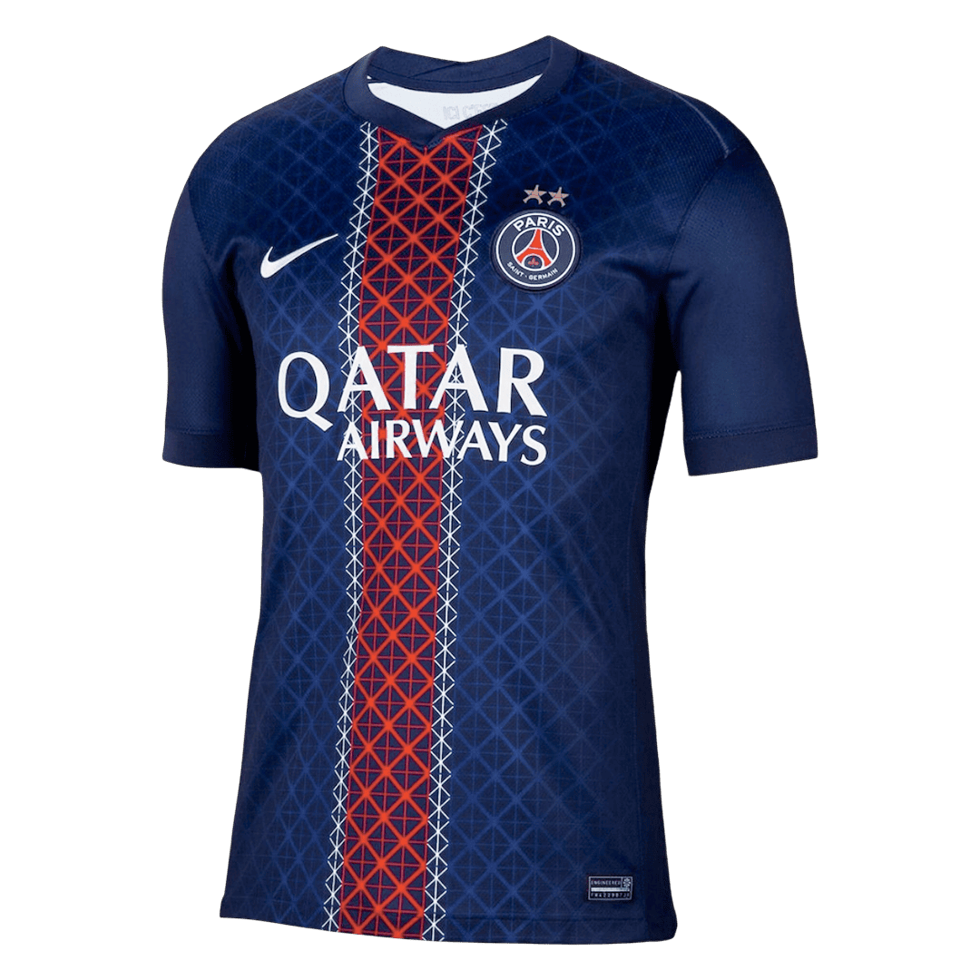 【Super Qualidade】Champions of Europe #26 PSG
Casa Futebol Camisa 2025/26 Marinha