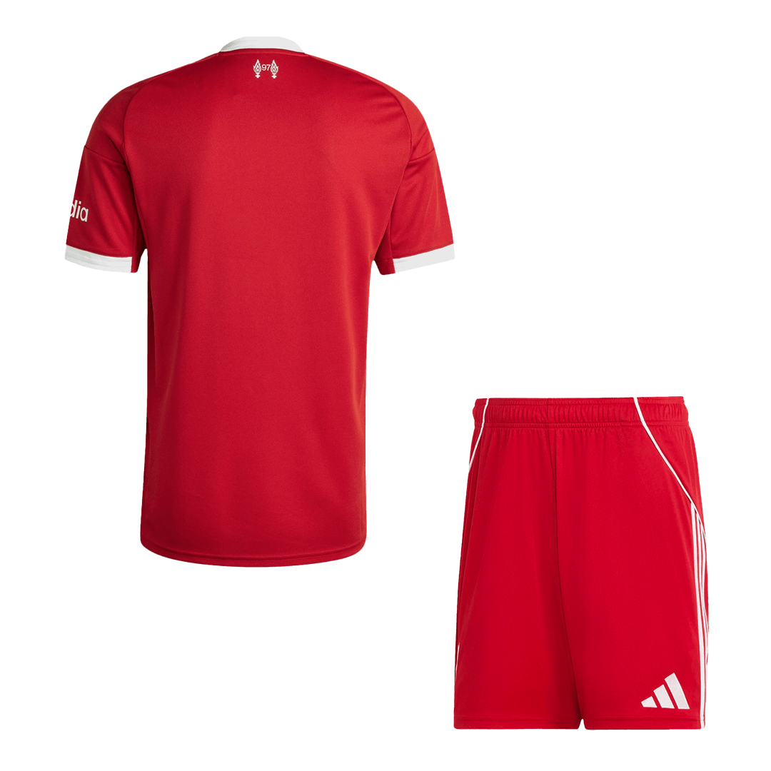 Liverpool Casa Camisa Conjunto (Camisola + Calções) 2025/26-Vermelho