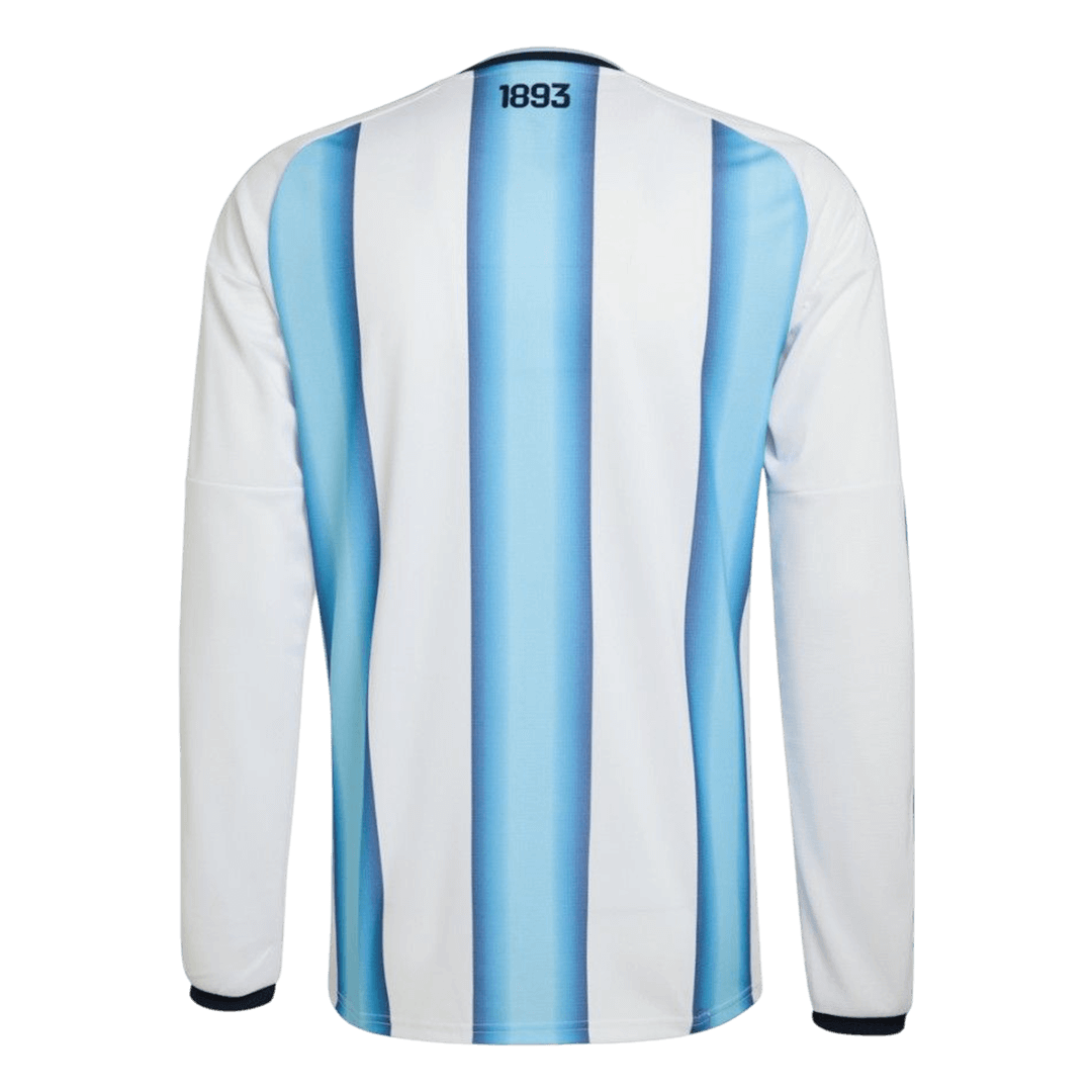 Argentina Casa Manga comprida Camisa 2026 - camisola de futebol para adeptos em Portugal