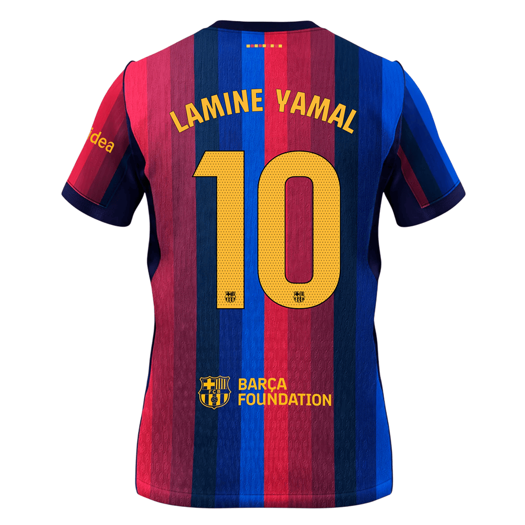 LAMINE YAMAL #10 Barcelona Casa Camisa 2026/27