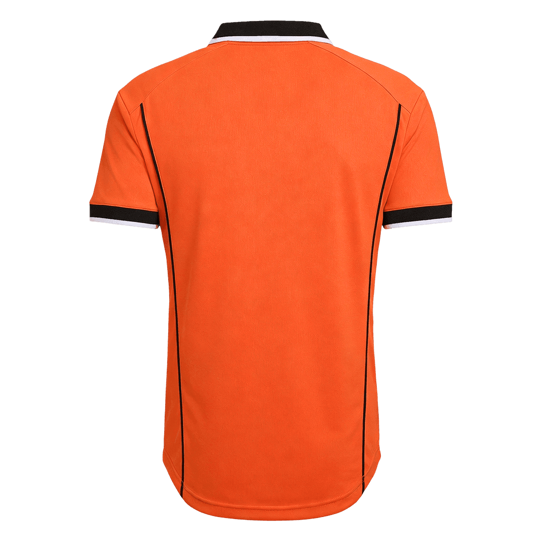 Retrô Países Baixos Casa Copa do Mundo Camisa 1998 Laranja