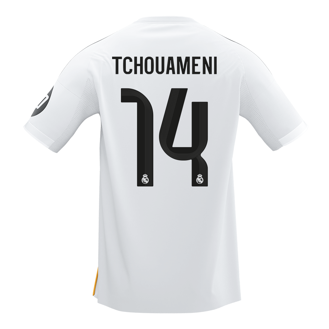 【Super Qualidade】TCHOUAMENI #14 Real Madrid
Casa Futebol Camisa 2025/26 Branco