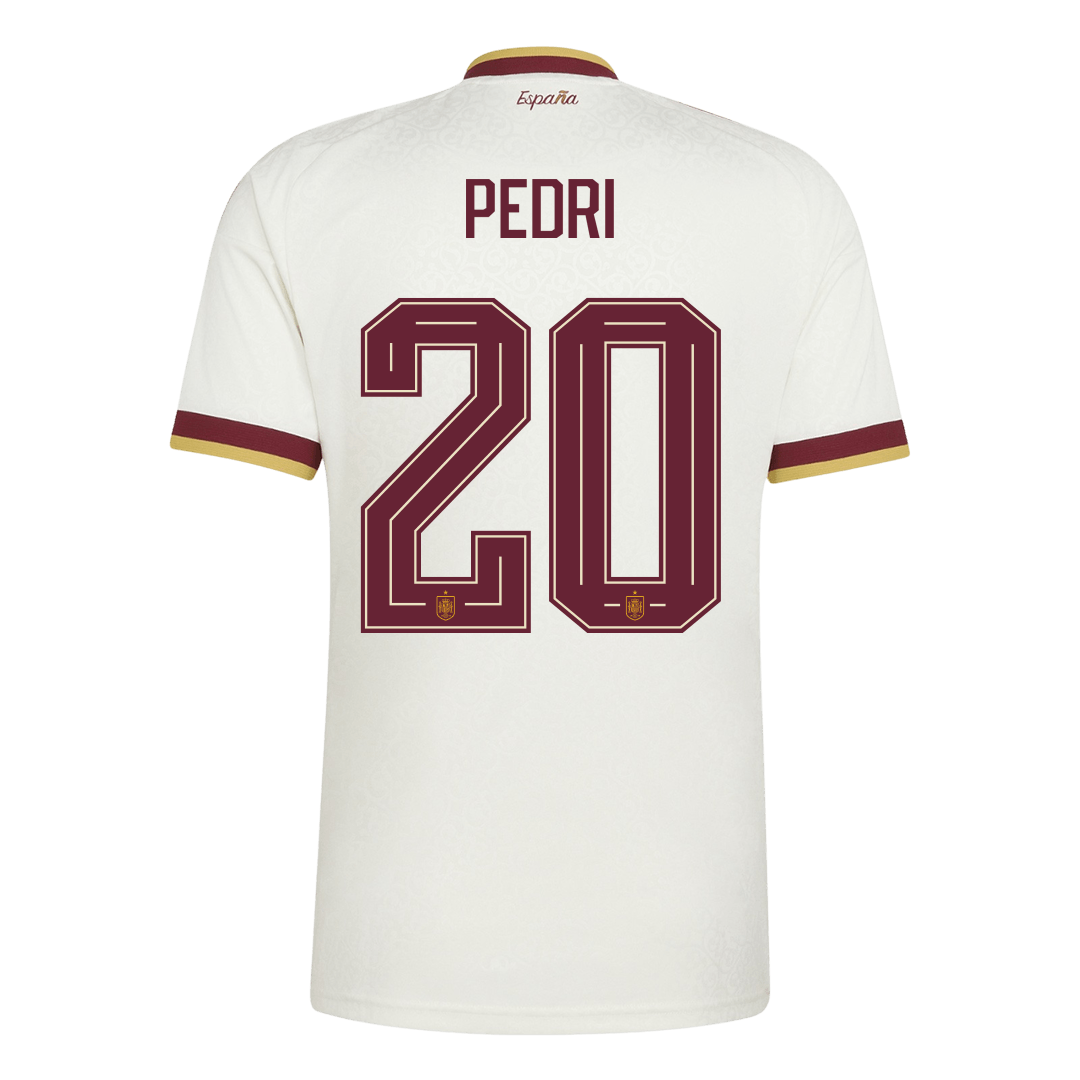 PEDRI #20 Espanha Fora Copa do Mundo Camisa 2026 Branco