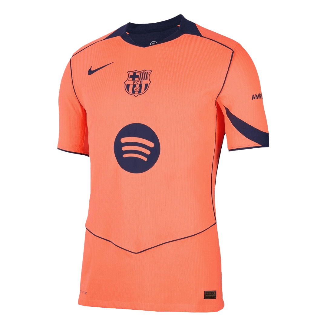Jogadoras RAPHINHA #11 Barcelona Fora Terceira UCL Futebol Camisas 2025/26