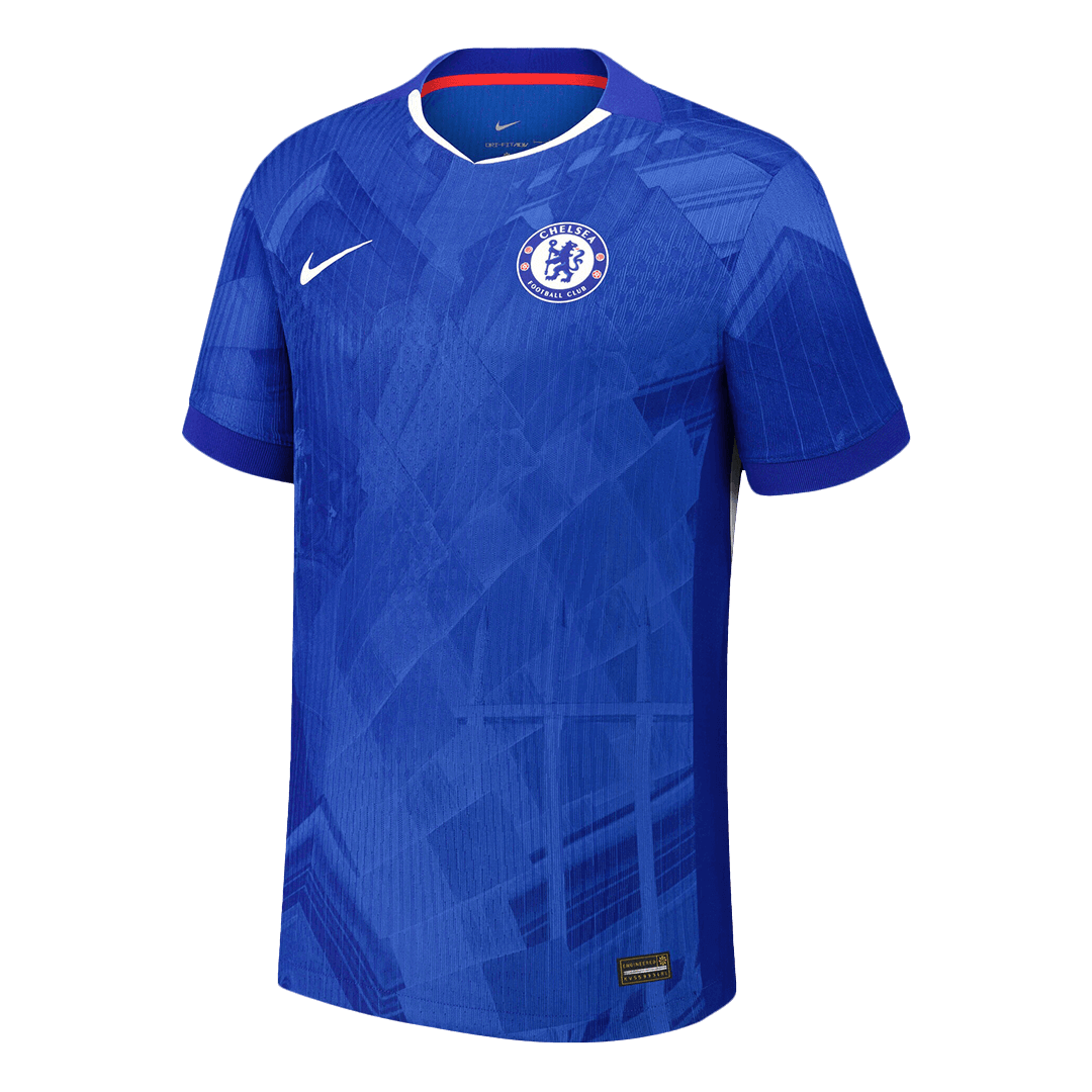 Jogador NETO #7 Chelsea Casa Futebol Camisas 2025/26 Azul