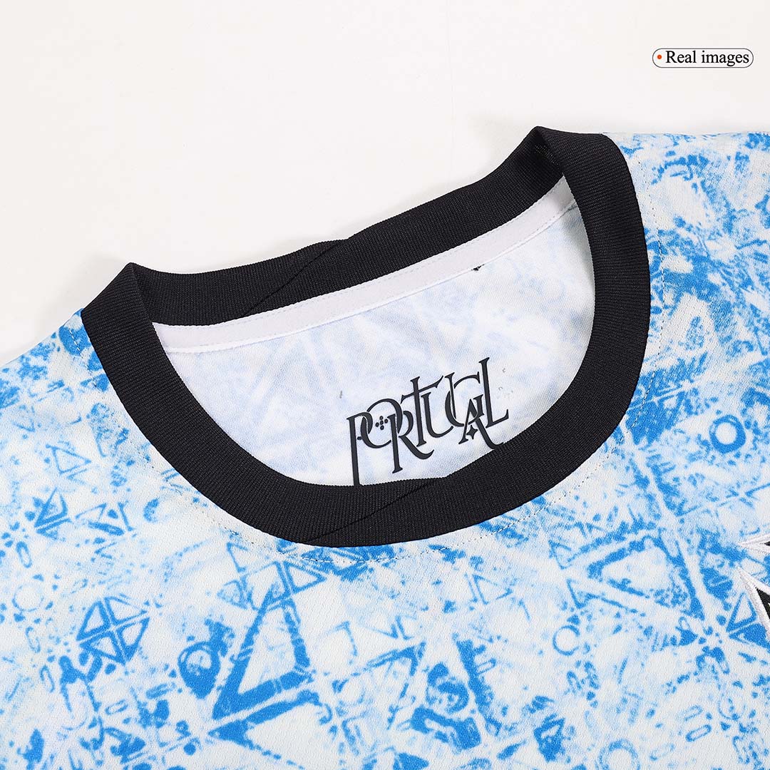 B.FERNANDES #8 Portugal Camisola de Futebol Fora Camisola Personalizada