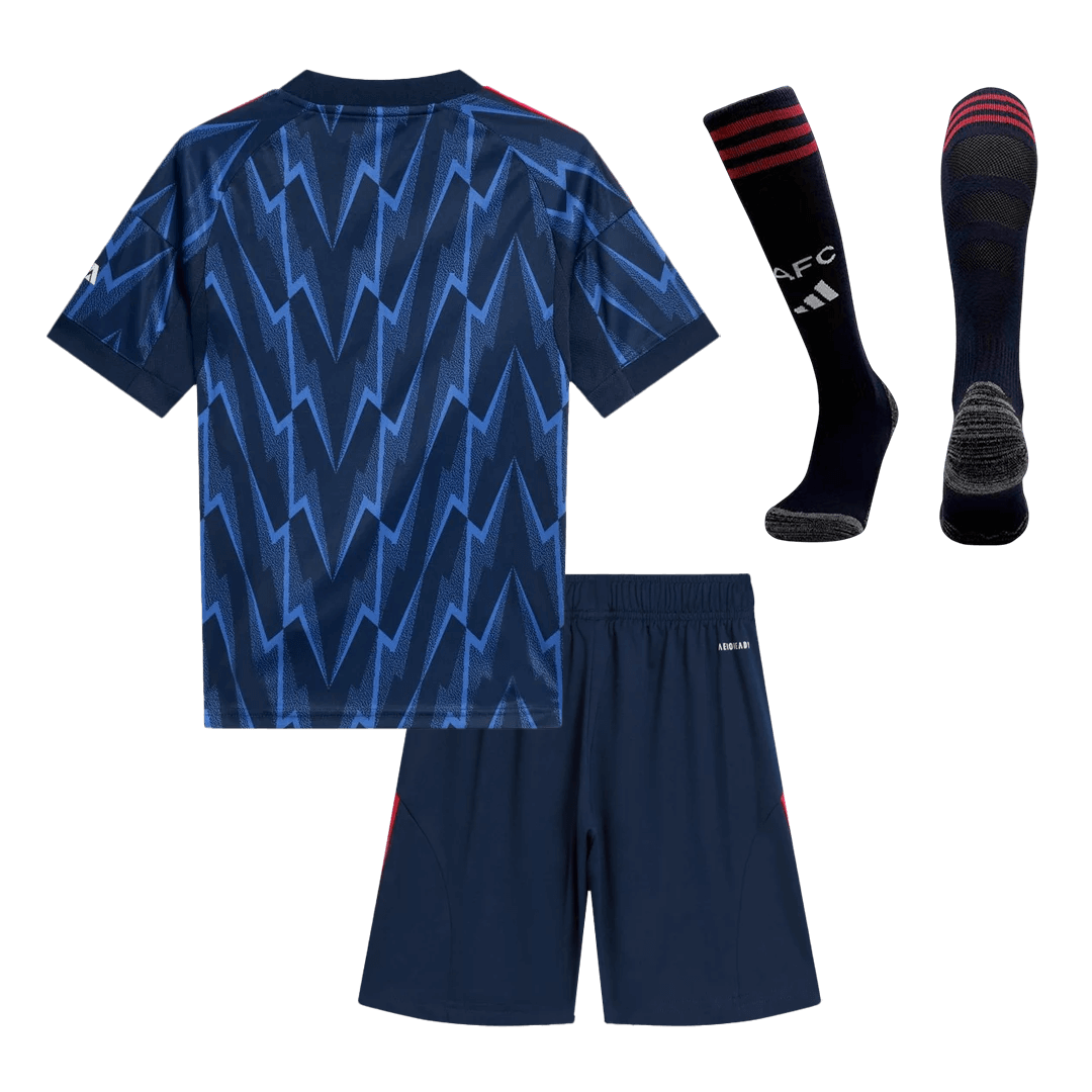 Arsenal Infantil
Fora Futebol Camisa Conjunto (Camisa+Shorts+Meias) 2025/26 Azul