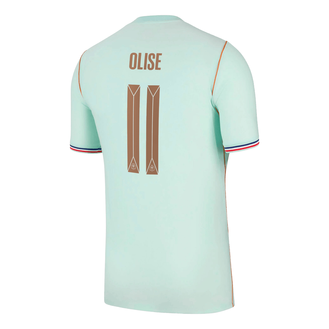 OLISE #11 França Fora Copa do Mundo Camisa 2026 Azul