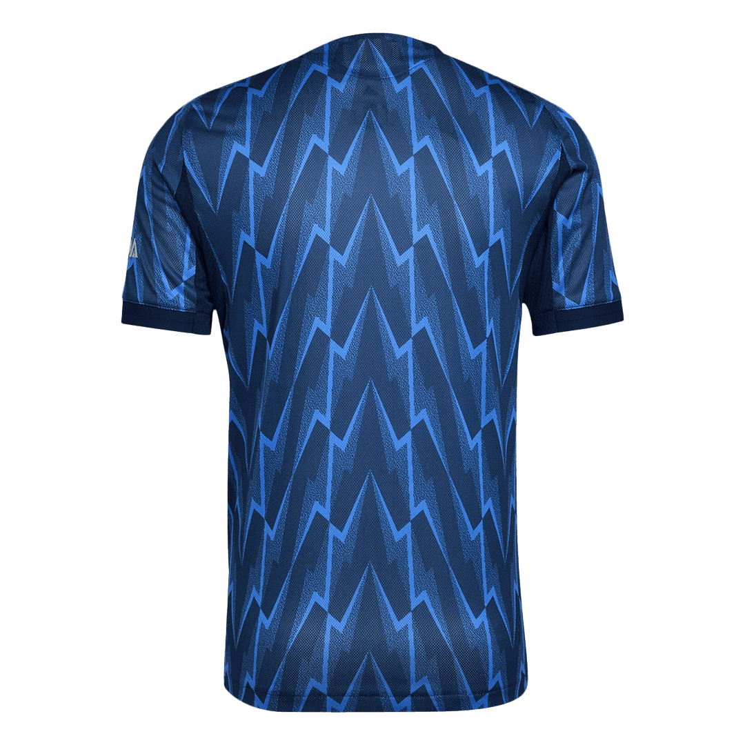 Jogador Arsenal Fora Futebol Camisas 2025/26 Azul