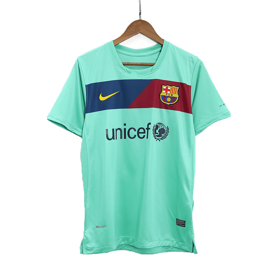 A.INIESTA #8 Barcelona Retro Fora Camisola 2010/11