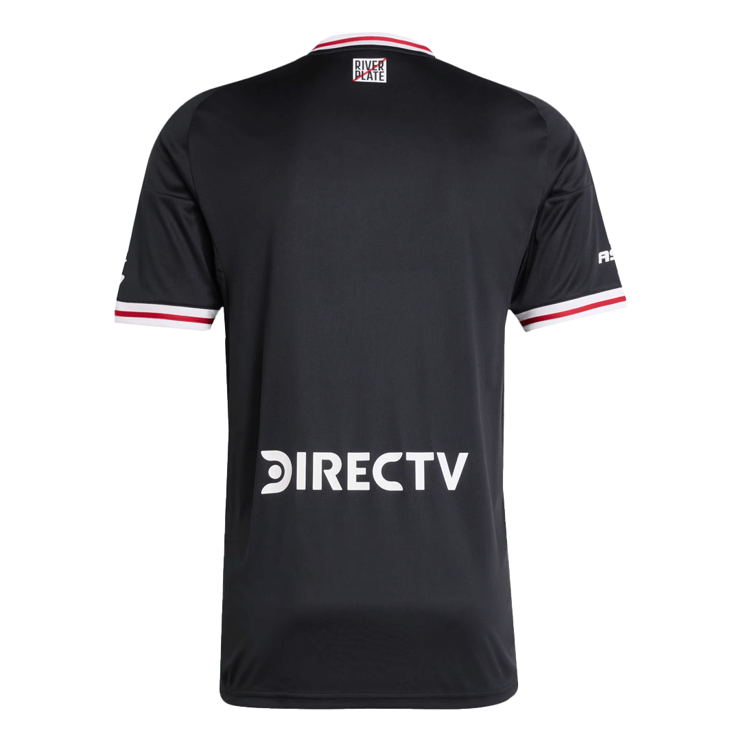 River Plate Fora Camisa 2025/26-Vermelho& Preto