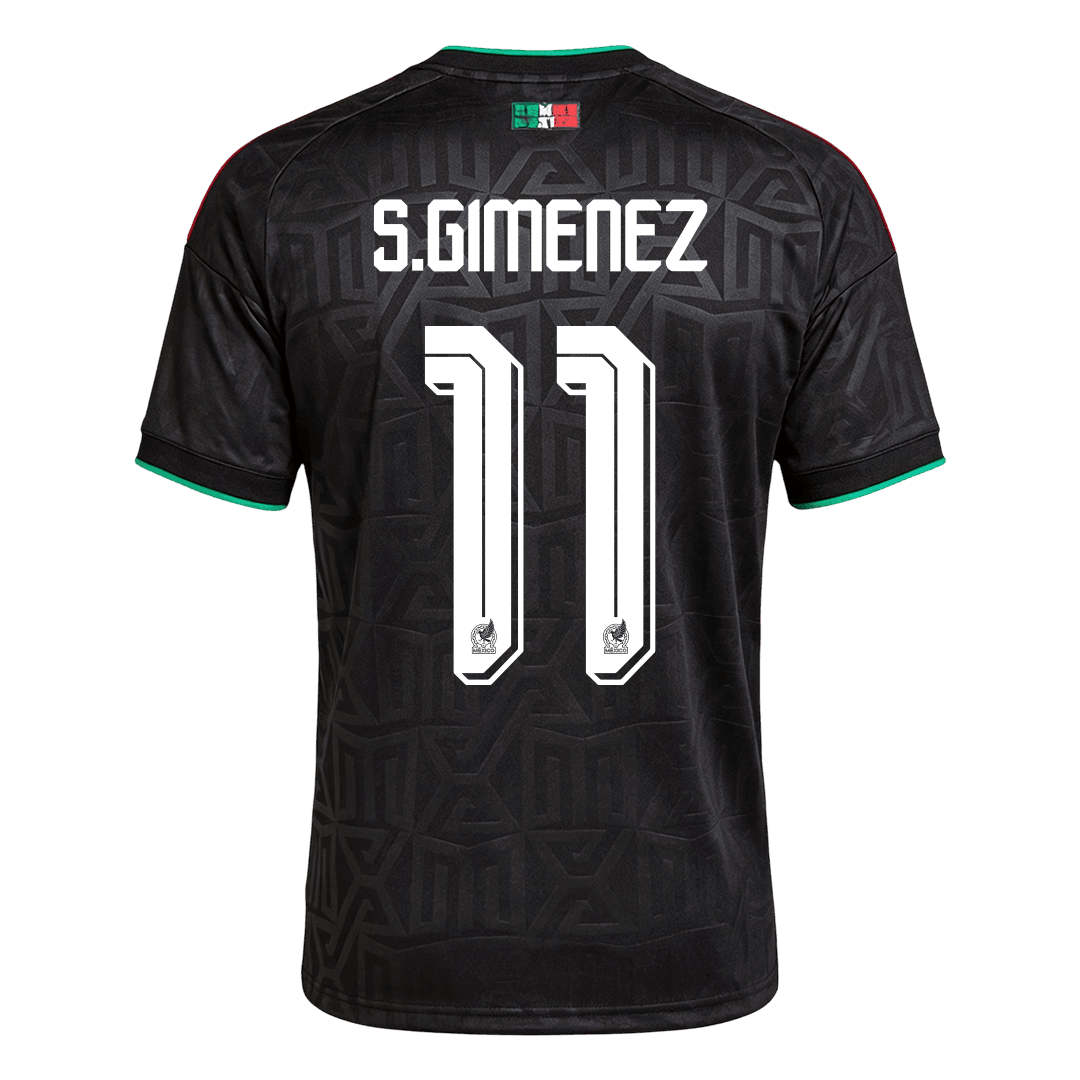 S.GIMENEZ #11 México Terceira Copa do Mundo Camisa 2026 Preto