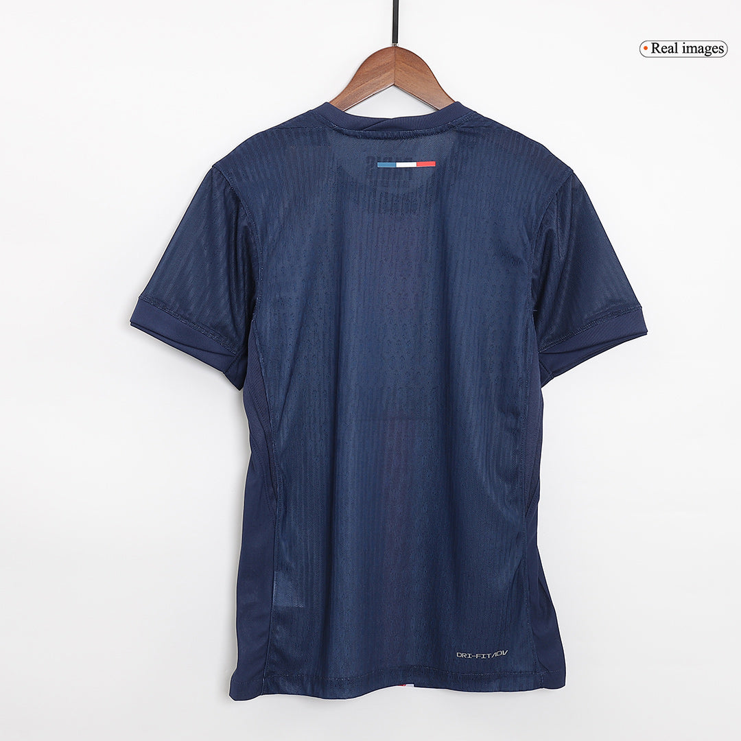 Jogador BARCOLA #29 PSG Casa Futebol Camisas Marinha