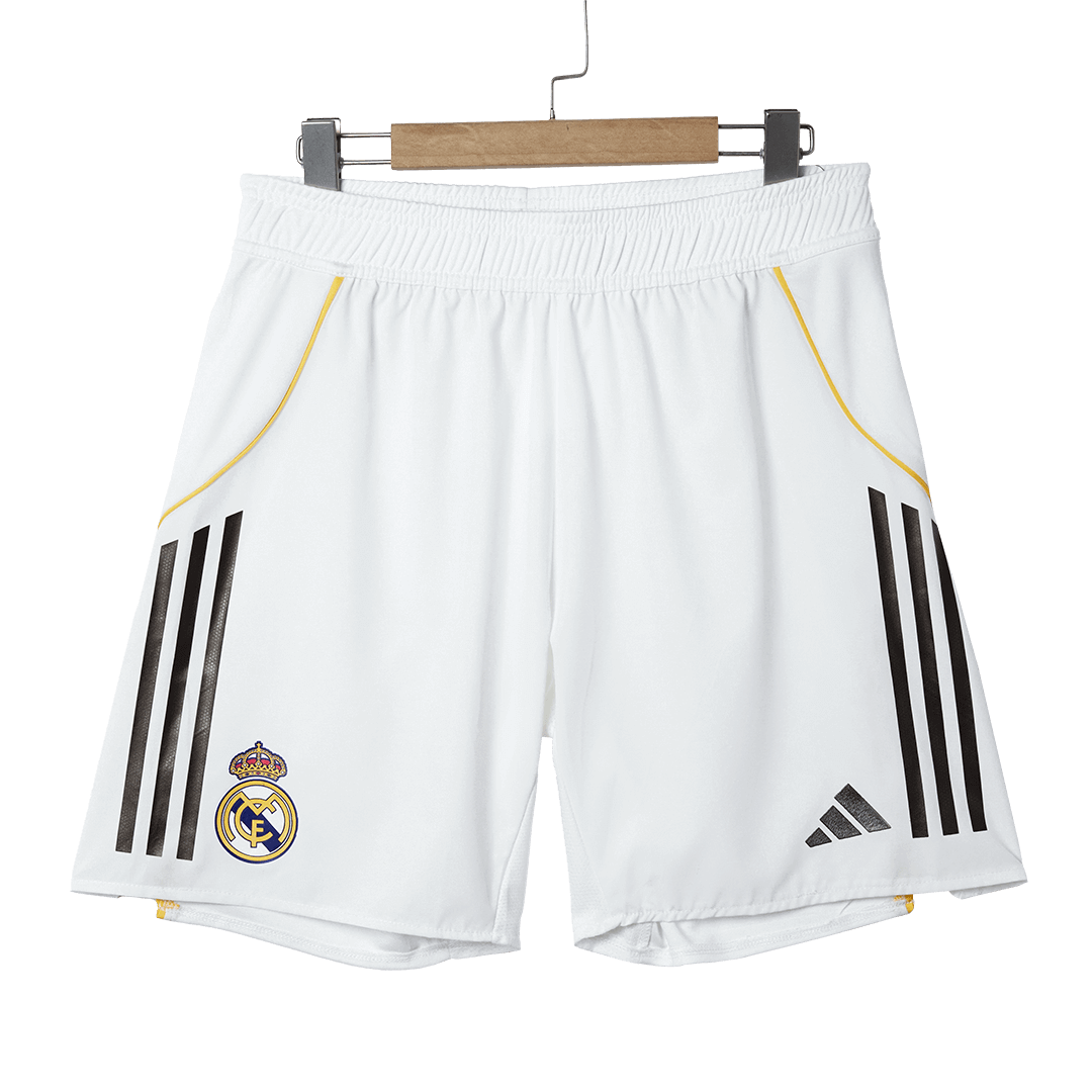 Jogador Real Madrid Casa Futebol Camisas 2025/26 Branco