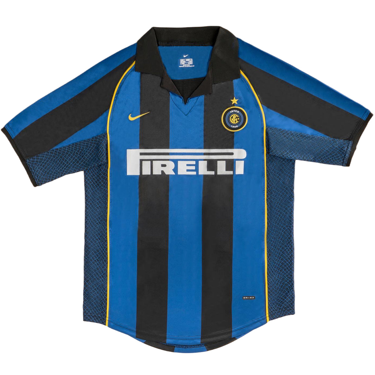 Retrô Inter Milan Casa Camisa 2001/02