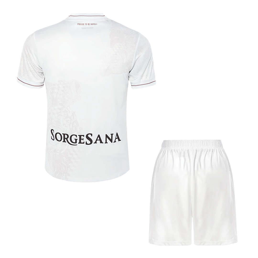 Napoli Fora Camisa Conjunto (Camisa + Calções) 2025/26 Areia