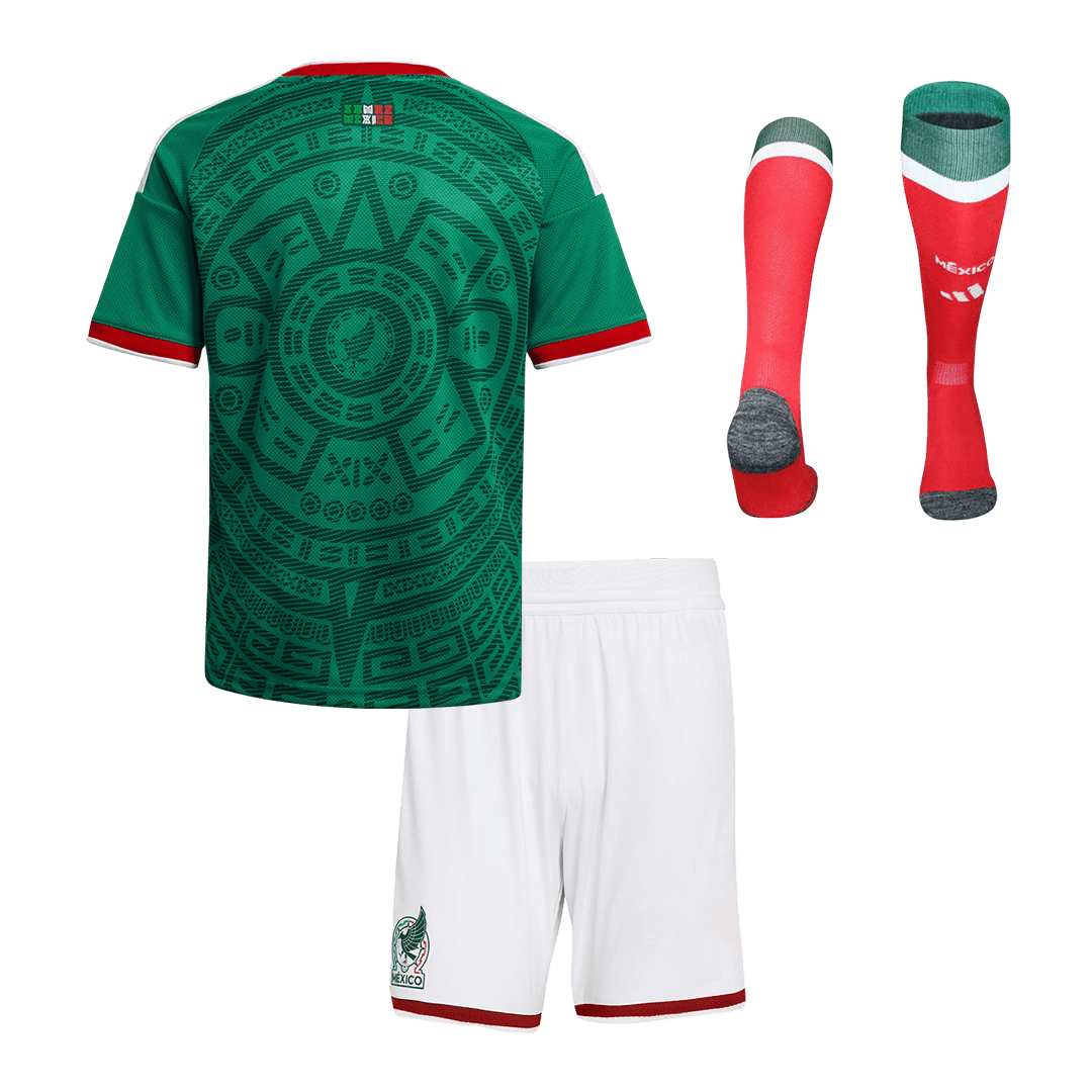 México Infantil
Casa Futebol Camisa Conjunto (Camisa+Shorts+Meias) 2025/26 Verde