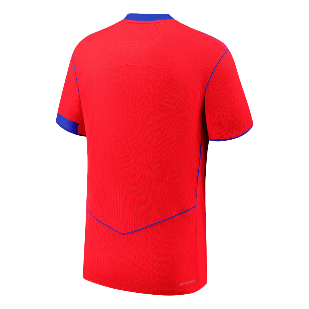 Jogador PSG Fora Terceira Futebol Camisas 2025/26 Vermelho