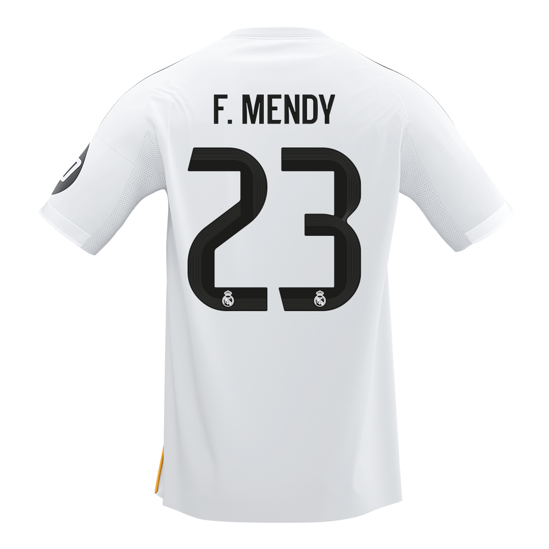 【Super Qualidade】F.MENDY #23 Real Madrid
Casa Futebol Camisa 2025/26 Branco