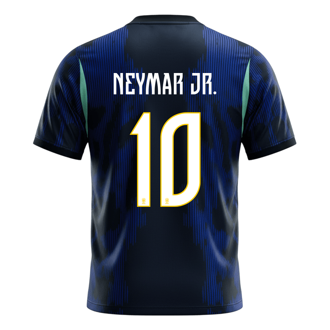 NEYMAR JR. #10 Brasil Fora Copa do Mundo Camisa 2026 Marinha