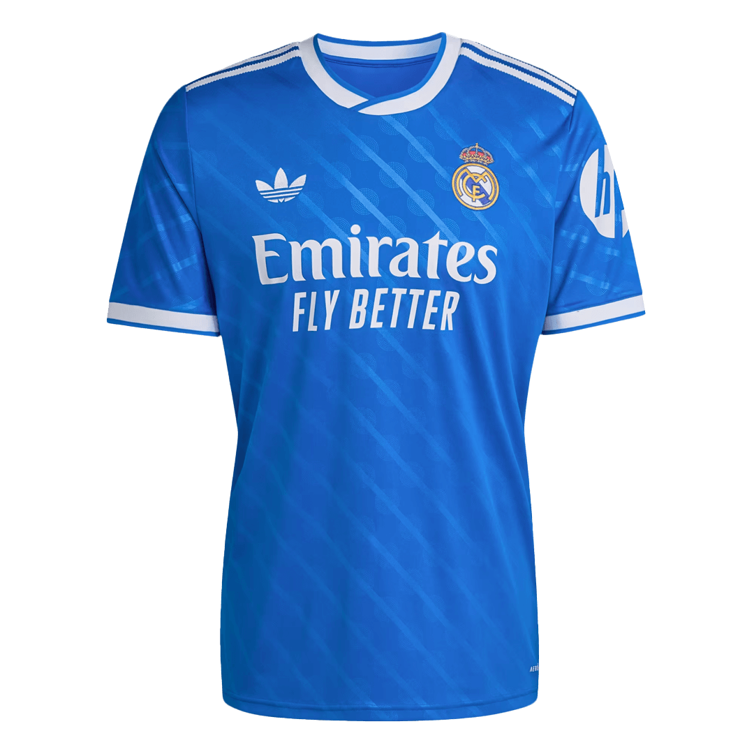 CAMAVINGA #6 Real Madrid Fora Terceira Camisa 2025/26 Azul