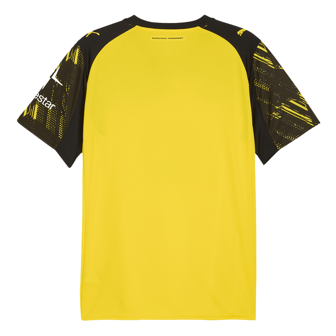Jogador Borussia Dortmund Casa Futebol Camisas 2025/26 Amarelo