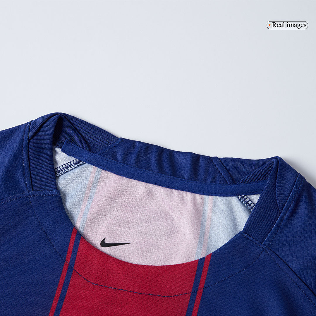 PEDRI #8 Barcelona Casa Camisa 2025/26- Vermelho&Azul