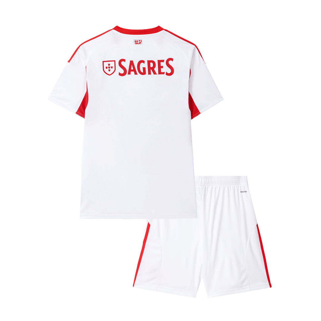 Benfica Infantil
Fora Terceira Futebol Camisa 2025/26 Branco