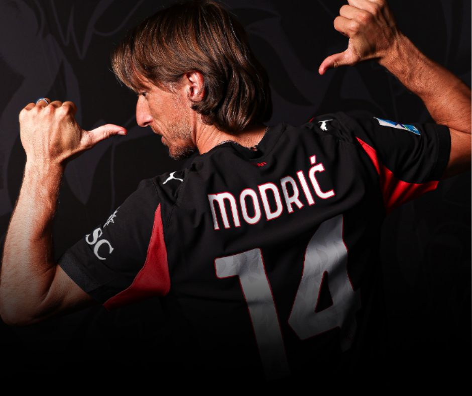 39 anos, 11 meses e 8 dias! Modric torna-se o estreante mais velho do Milan.