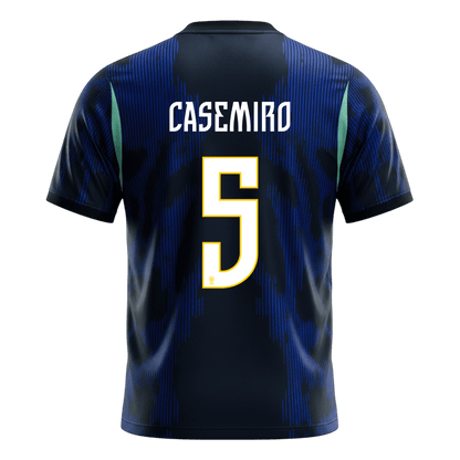 CASEMIRO #5 Brasil Fora Copa do Mundo Camisa 2026 Marinha