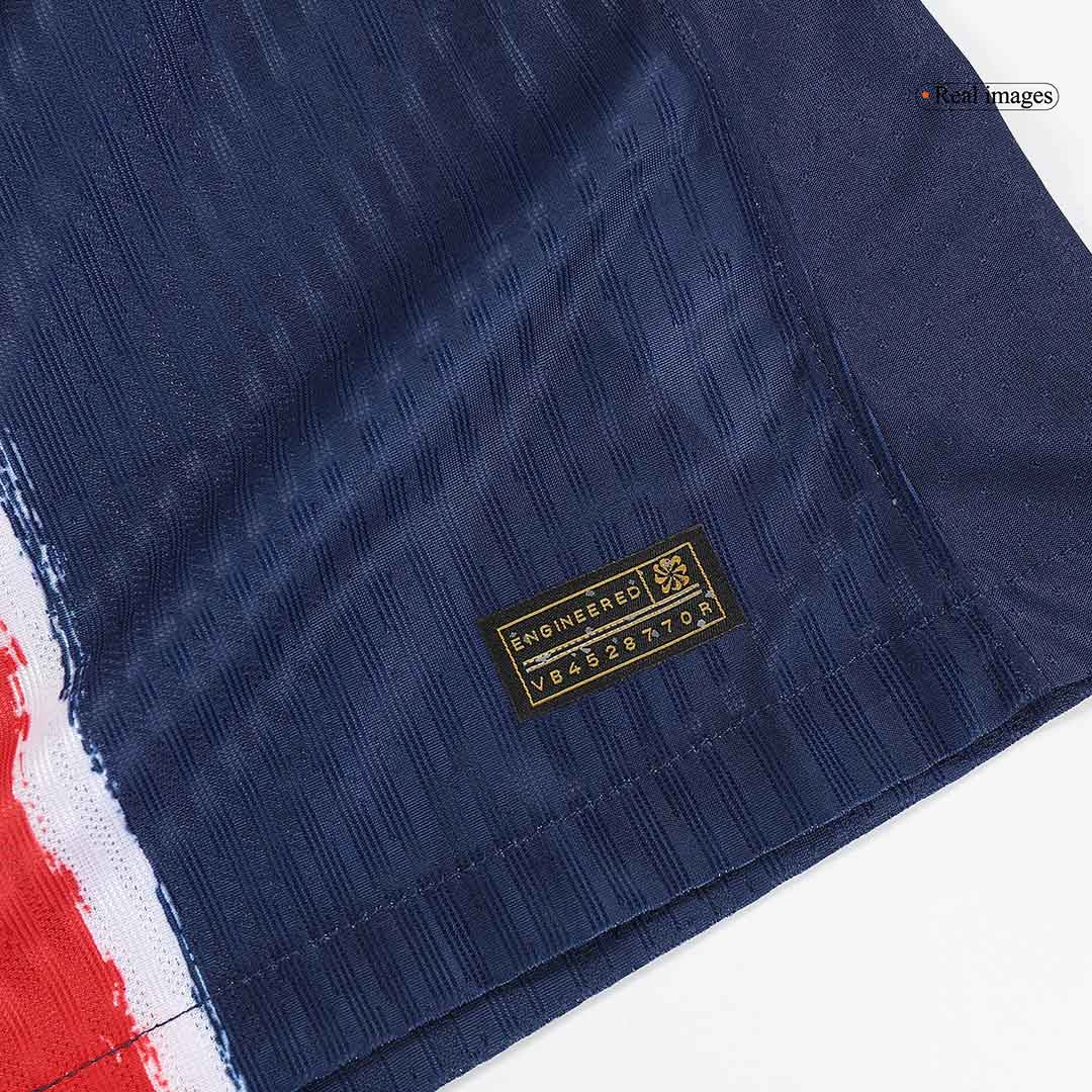 Jogador BARCOLA #29 PSG Casa Futebol Camisas Marinha