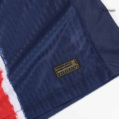 Jogador BARCOLA #29 PSG Casa Futebol Camisas Marinha