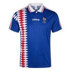 Retrô França Casa Camisa 1994 Azul