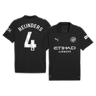 REIJNDERS #4 Manchester City Fora Camisa 2025/26 Preto