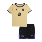 Barcelona 
 Fora 
Camisas Infantis 
Conjunto 2025/26 
 Amarelo