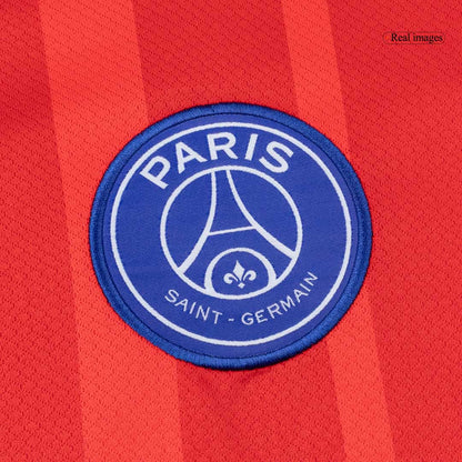 JOÃO NEVES #87 PSG Fora Terceira Camisa 2025/26 Vermelho