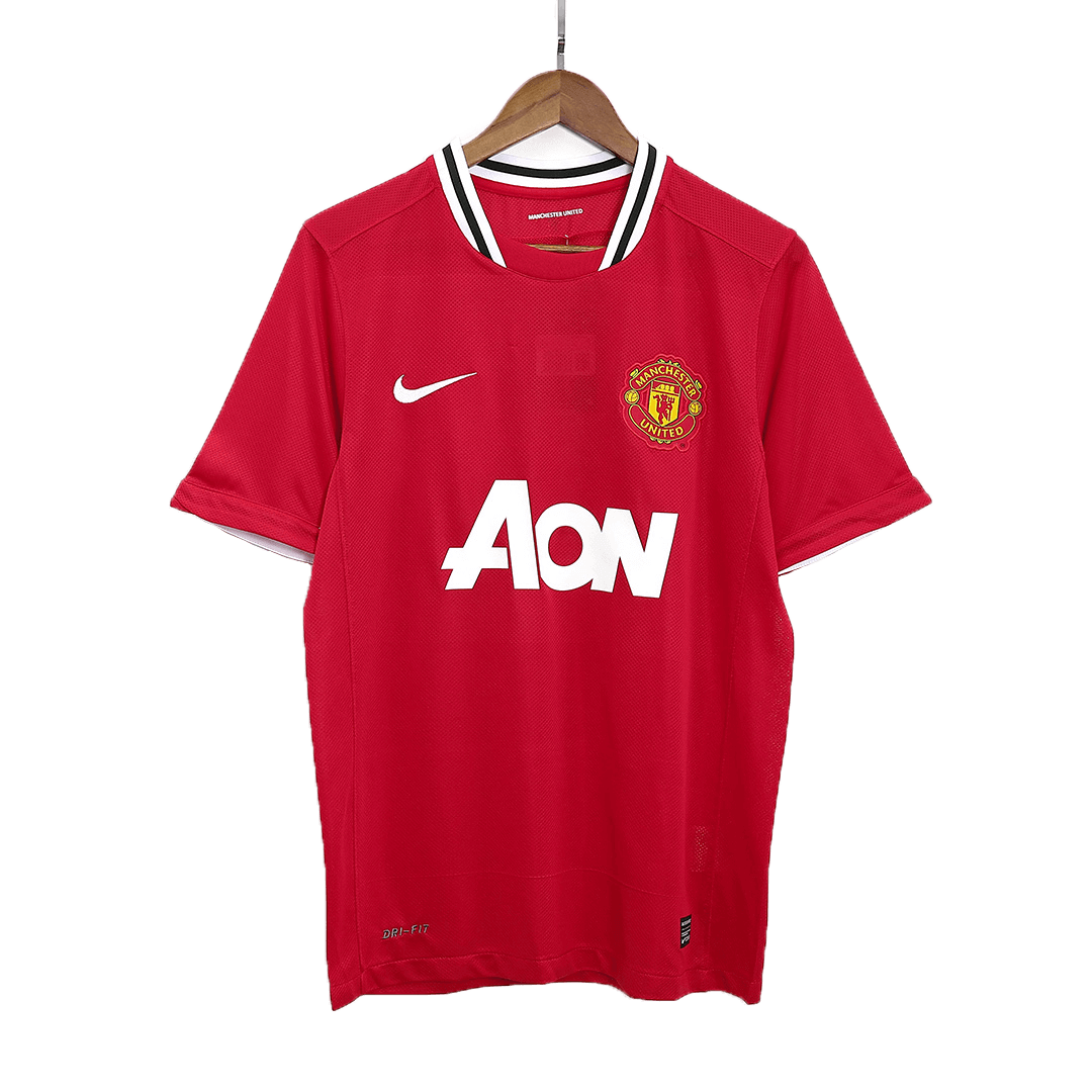 Retrô Manchester United Casa Camisa 2011/12 Vermelho
