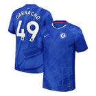 Jogador GARNACHO #49 Chelsea Casa Futebol Camisas 2025/26 Azul