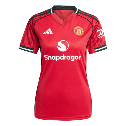 Mulheres Manchester United Camisa 2025/26-Vermelho camisola de futebol