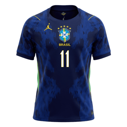 RAPHINHA #11 Brasil Fora Copa do Mundo Camisa 2026 Marinha