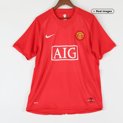 Camisola retro Manchester United Casa 2007/08