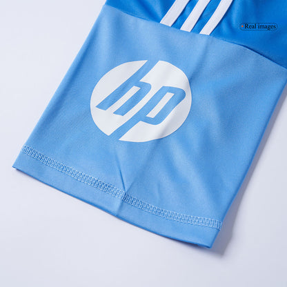 Real Madrid Goleiro Futebol Camisa 2025/26 Azul