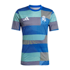 Real Madrid Pré-Jogo Futebol Camisa 25/26 Azul
