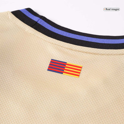 PEDRI #8 Barcelona Fora Camisa 2025/26- Amarelo - UCL
