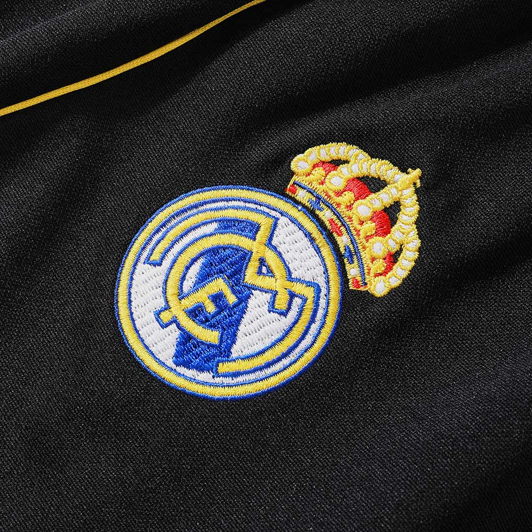 Real Madrid Infantil Zíper Moletom Conjunto (Top+Pants) 2025/26 Branco